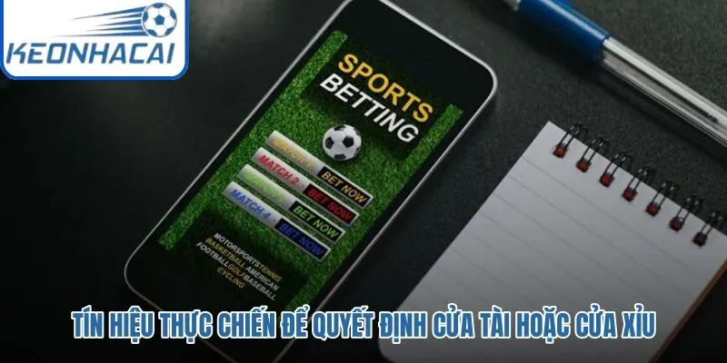 Tín hiệu cùng hướng giữa nhịp trận và mốc O/U